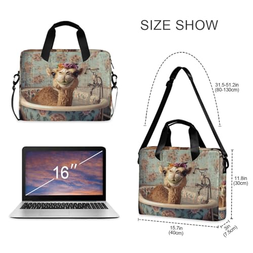 Funda para Portátil Crossbody con Asa y Correa 15.6" miniatura 4