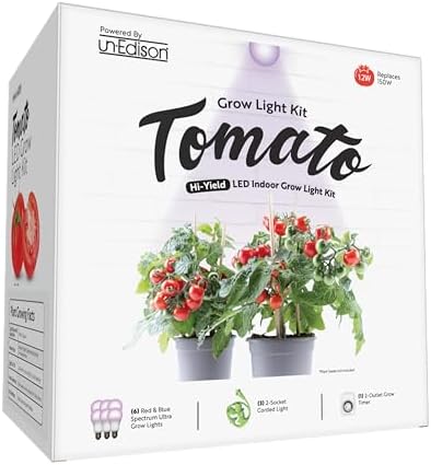 Miracle LED Unedison Tomato DIY Indoor Grow Light Kit - 2 Red & Blue Spectrum Re