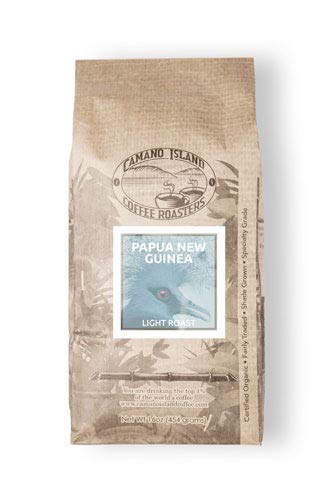 Camano Island Coffee Roasters Organic Papua New Guinea Light Roast Coffee Fresh Premium Usda Certified Organic, Shade Grown, Fair Trade, And Ethical #TOP9