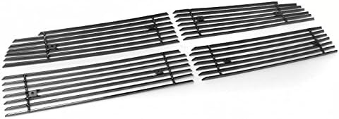 Front Bumper Upper Hood Billet Grille Insert Compatible with 2005-2010 Charger