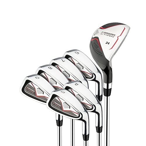 F100 Iron Set with Hybrid, Mens Right Hand, Steel Shafts