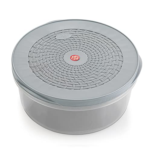 Nakoda 111 Crystal Storage Container & Organizer Set for Kitchen, Refrigerator & Home Use, 1.4 Litre