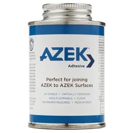 Cemento PVC 16 oz líquido transparente - AZEK