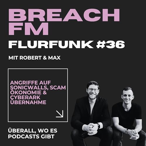 『Flurfunk - Angriffe auf Sonicwalls, Scam Ökonomie & Cyberark Übernahme』のカバーアート