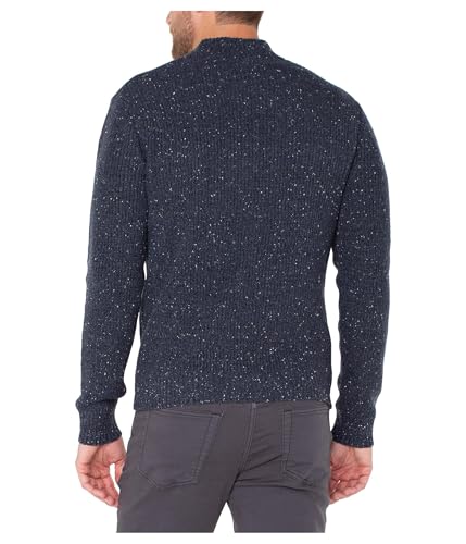 Liverpool Los Angeles Men's Donegal Rib 1/4 Zip Sweater2