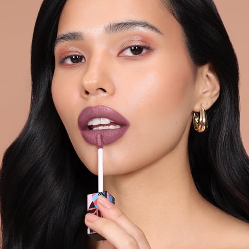 Image of Kiro Non-Stop Airy Matte Liquid Lipstick - Nude Lily (Blush Pink), 5ml | Super-Pigmented, Long-Lasting, hydrating | Waterproof, Smudge-Proof, Lightweight | Infused with Avocado & Apricot Oil