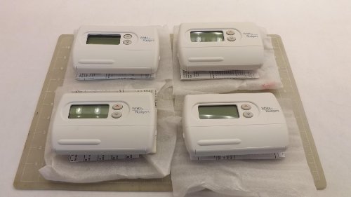 WHITE RODGERS 1F80-361 45 TO 90 DEGREES F (7 TO 32 DEGREES C) SETPOINT RANGE, THERMOSTAT, DIGITAL, PROGRAMMABLE, SINGLE STAGE, 8-30 VAC, BACKLIT LCD DISPLAY, 50/60 HZ, 5/1/1 DAY, 0.05-1 AMP (PER TERMI