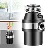 SKMWGGHE Tritarifiuti sottolavello, trituratore di scarti Alimentari ad Alta velocità con funzioni di Sicurezza per Una Gestione efficiente della Cucina.