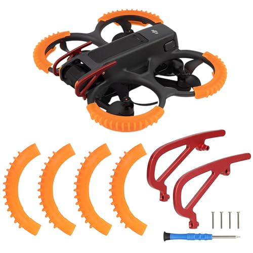 Bumper PTZ anti-collision DJI Avata 2 avec protection objectif et accessoires fly more combo