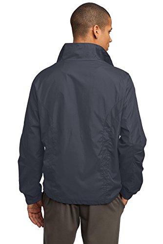 Sport-Tek 981515 Full-Zip Wind Jacket Xl Graphite Grey thumb #2