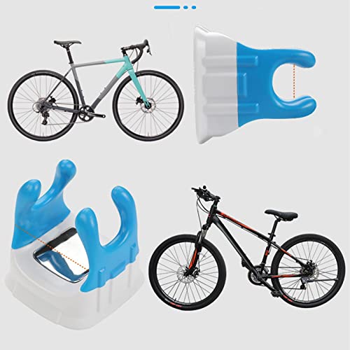 Cabide de bicicleta | Bicicletário bidirecional na parede da garagem,Ganchos de bicicleta de forte c