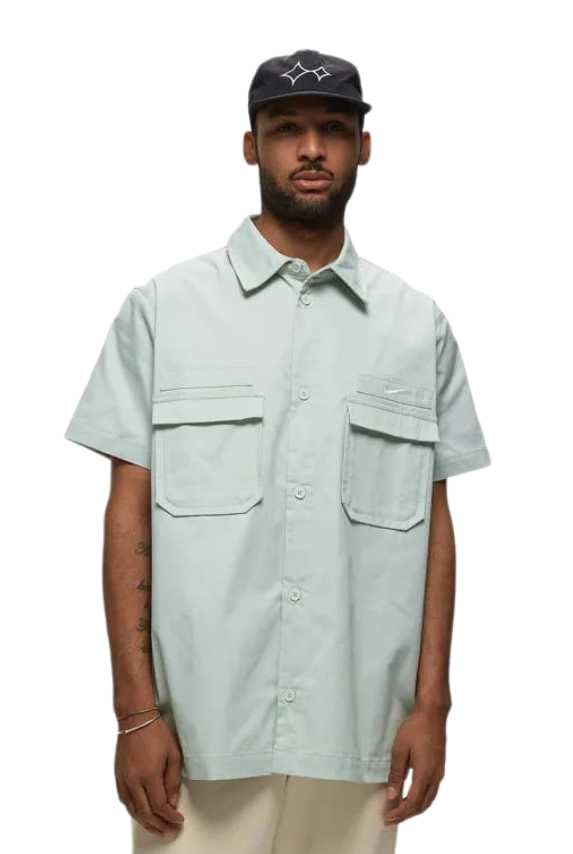 Amazon.com: Nike Men s Life Woven Military Short-Sleeve Button-Down Shirt M Grey : Clothing, Shoes & Jewelry Amazon.com: Nike Men s Life Woven Military Short-Sleeve Button-Down Shirt M Grey : Clothing, Shoes & Jewelry