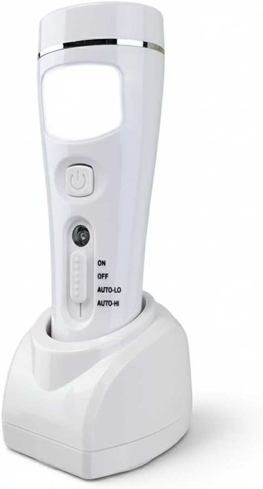 Xtralite NiteSafe Maxi Rechargeable Night Light - 4 Function LED Nightlight, Power Failure Light, Torch and Worklight