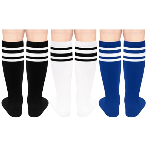 Image of Sarfel Toddler Soccer Socks Kids Soccer Socks Youth Soccer Socks Kids Baseball Socks Girls Softball Socks Boys Football Socks