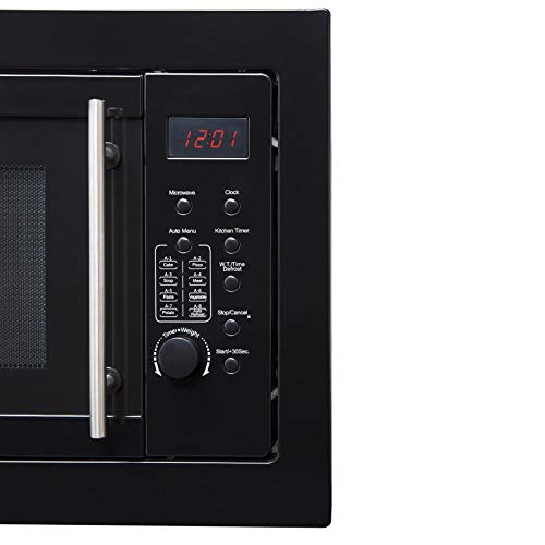 SIA BIM20BL Black 20L Integrated Built in Digital Timer Microwave Oven - Image 4