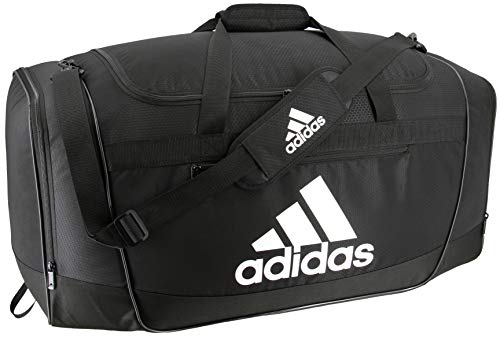 Adidas Defender Iii Large Duffel, Black/White, One Size #TOP2