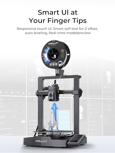 Image of Creality Ender-3 V3 KE 3D Printer, 500 mm /s High-Speed Printing with Auto-Leveling, Sprite Direct Extruder Supports 300℃ Printing, Ultra-Smooth and Stable, 220x220x250 mm Print Volume