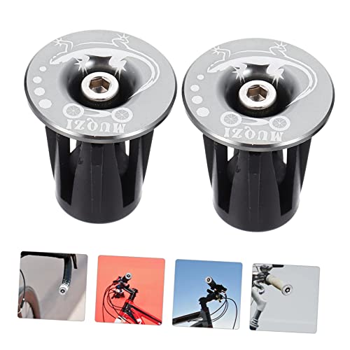 Homoyoyo 1 Par Plugue De Guidão De Bicicleta Extremidade Do Guiador Mountain Bike Mtb Extremidade Da
