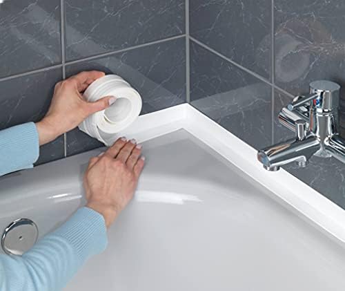 Wenko 5652021100 350 x 5 cm Waterproof Extra Large Sealing Tape, White