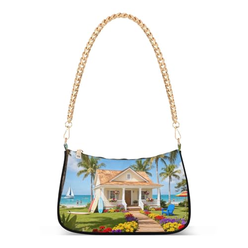 Sac à bandoulière Beach House Paradise tendance pour femme