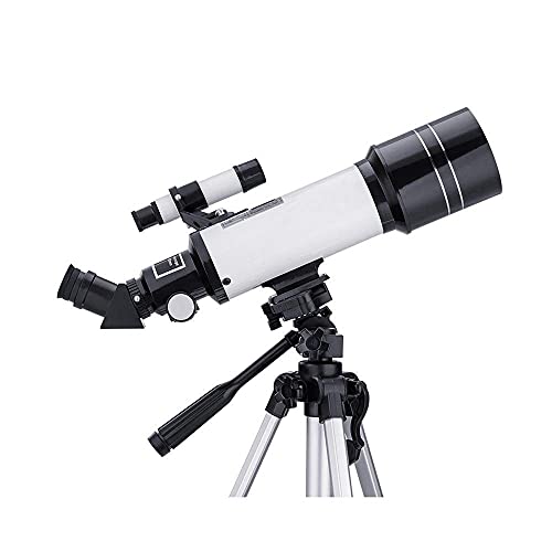Telescope for Adults Kids Beginners, 70mm Aperture 400mm Astronomical Refractor Telescope with Smartphone Adapter and Tripod and Backpack Telescope