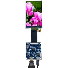 3.5" 3.5 inch 480x800 400 nits IPS MIPI LCD Screen and 40 pins Controller Board