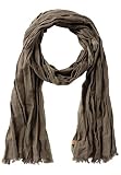 camel active Herren Mode-Schal 407130/7V13, Olive Brown, Einheitsgröße