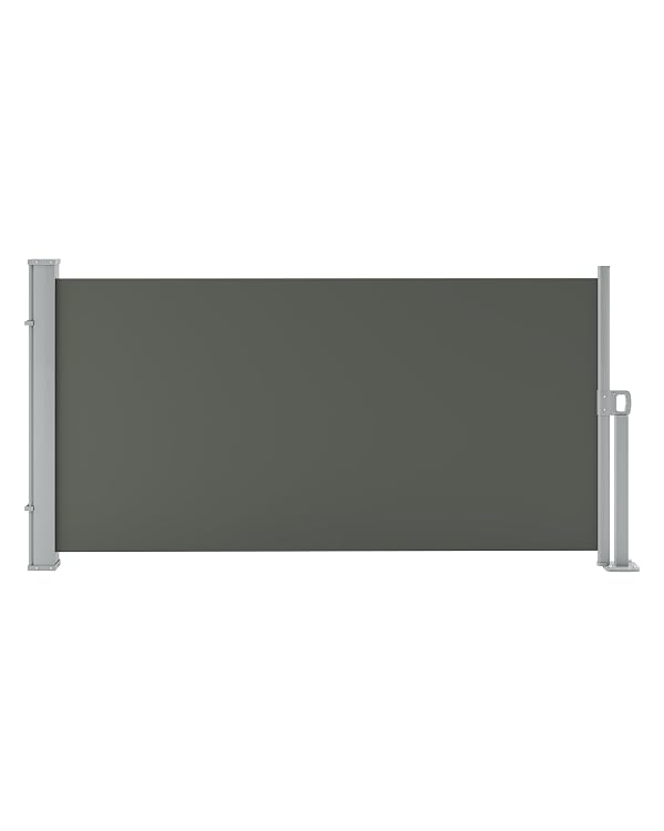 71" x 138" Retractable Side Awning Waterproof & UV-Resistant Privacy Screen for Patio, Balcony & Pool Areas, Grey by Garvee - Image 9