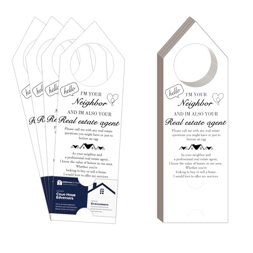 Open House Door Hanger Signs