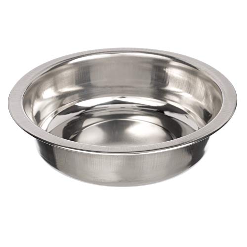 Neater-Pet-Brands-15-Cup-12-oz-Shallow-Stainless-Steel-Cat-Bowls-1-Single-Neater-Feeder-Replacement-Bowl-Deluxe-Model-Metal-Cat-Dishes-for-Food-and-Water-Whisker-Friendly-Dishwasher-Safe Neater Pet Brands 1.5 Cup (12 oz.) Shallow Stainless Steel Cat Bowls, 1 Single Neater Feeder Replacement Bowl (Deluxe Model), Metal Cat Dishes for Food and Water, Whisker Friendly, Dishwasher Safe - Image 1