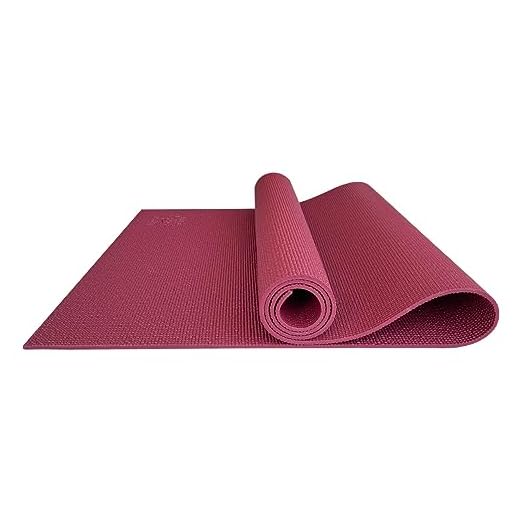 Tapete Yoga Mat Pilates Treino Exercícios Funcionais | PVC 6mm 183x61cm