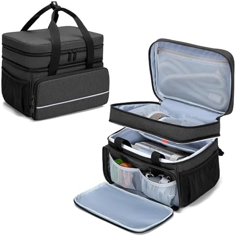 40Winkz USA CPAP Backpack Lightweight Travel Backpack For CPAP Machine Compatible With Resmed Airsense 10, Airsense 11, Respironics Dreamstation & More. (polka Dot), Black & White, Large, Cpap, Black