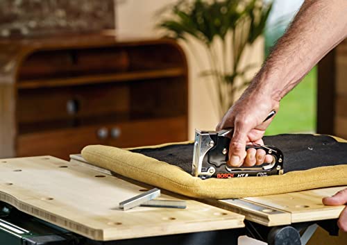 Bosch Accessories 1000x Klammer Typ 53 (Textilien/Gewebe, Teppich, Akustikplatten, Rasenteppich, 11.4 x 0.74 x 8 mm, Zubehör Tacker) – Ansicht 5