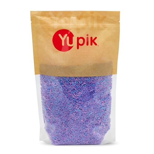 Image of Yupik Cotton Candy Flavored Sprinkles, 2.2 lb (35.2 oz), Low Sugar, Kosher, Cholesterol-Free, Fat-Free, Perfect for Baking and Decorating Ice Cream, Cakes, Cookies, Cupcakes, and Donuts