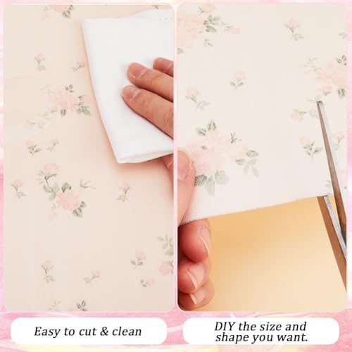 Forro de plástico antideslizante e impermeable para cajones y estantes de cocina 4