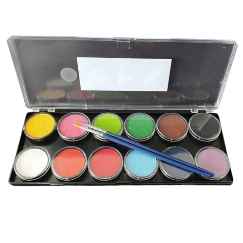 Diamond FX 12 Farben Face Paint Palette