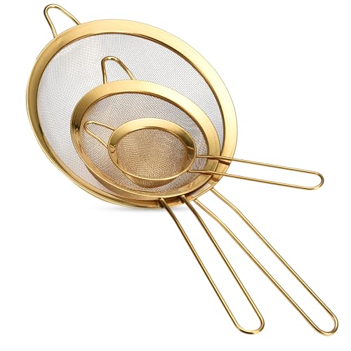 2LB Depot Stainless Steel Kitchen Strainers Set...