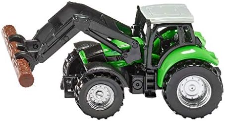 Deutz Fahr Agrotron TTV with Front Loader and Tree Trunk Grapple