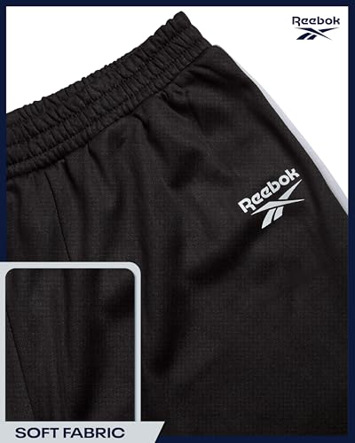 Reebok Boys Sweatpants - Active Performance Tricot Boys Joggers Athletic Pants with Elastic Waistband (Sizes Run Small)4