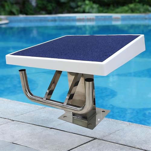 Blocco di partenza per piscina, in acciaio inox, antiscivolo, per piscine private e da competizione