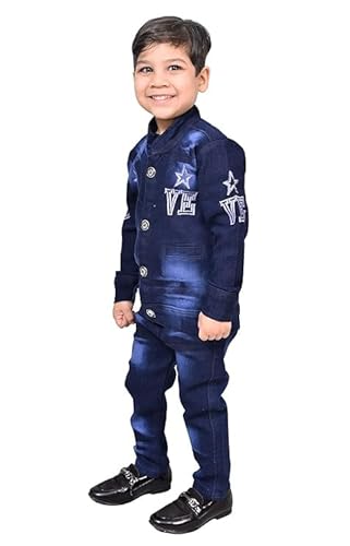 JEANS JACKETBoys Casual Jacket Jeans, T-shirt