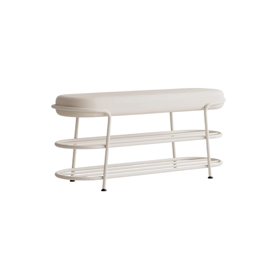 Banc de pied de lit polyvalent et meuble de rangement pour une chambre ou un couloir moderne
