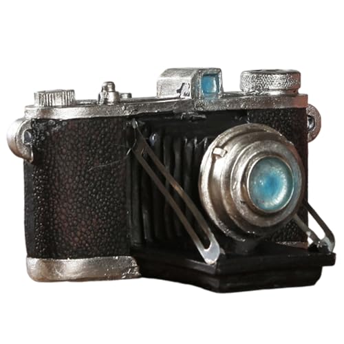Hand-Painted Vintage Camera Prop