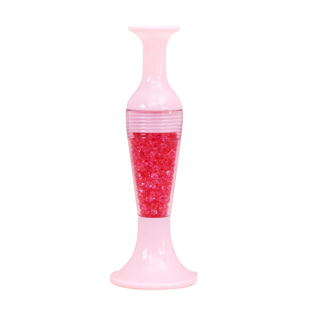 Vase Pen Diamond Painting Drill Pen DIY 5D Diamond Painting Point Drill Pen Nail Point Pen for DIY DP Nail Art Craft Children's Handicraft Painting Point Drill Tools (Pink with Diamonds)-image-29
