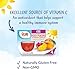 Dole Fruit Bowls Peaches in Strawberry Flavored Gel Snacks, 4.3oz 4 Total Cups, Gluten & Dairy Free, Bulk Lunch Snacks for Kids & Adults