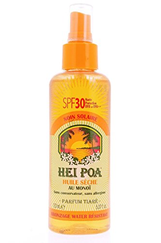 HEI POA Huile Sèche au Monoï Parfum Tiaré SPF30 (150 ml) image 2