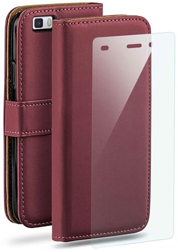 Étui de Protection Premium pour Huawei P8 Lite 2015 Couvercle Rouge