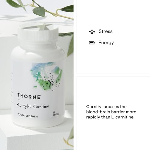 image for THORNE Acetyl-L-Carnitine - 500 mg - Supports Brain Function and Healt