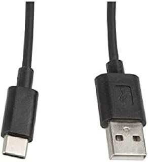LANBERG CA de usbo de 10cc de 0010 de BK de USB 2.0 a a Conector USB Type-c Cable, 1 m, Color Negro