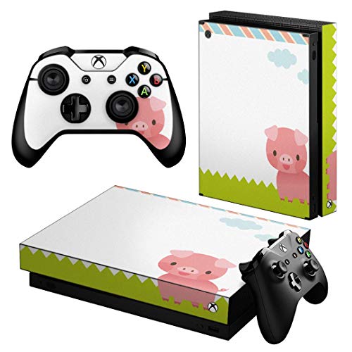 igsticker Xbox One X ��p �X�L���V�[�� ���ʁE�V�ʁE��ʁE�R���g���[���[ �S�ʃZ�b�g �G�b�N�X�{�b�N�X �V�[�� �ی� �t�B���� �X�e�b�J�[ 006830